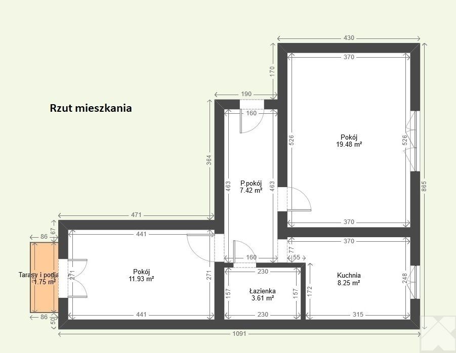Mieszkanie 2-pokojowe Przemyśl, ul. Juliusza Słowackiego. Zdjęcie 10