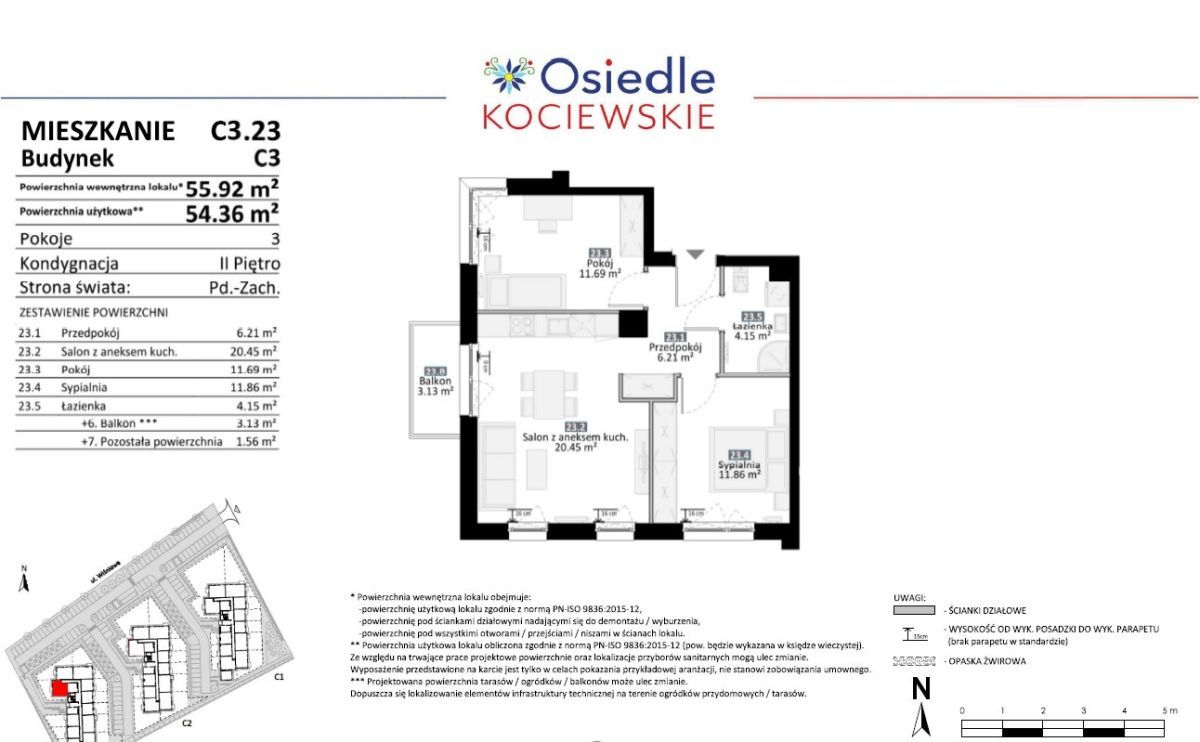 Mieszkanie 2-pokojowe Tczew. Zdjęcie 41