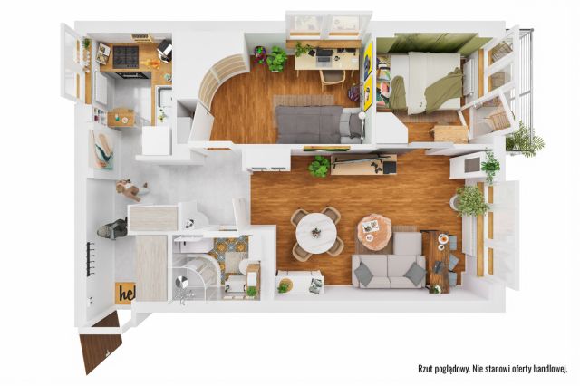 Mieszkanie 2-pokojowe Warszawa Praga-Południe, ul. Czarna Droga. Zdjęcie 20