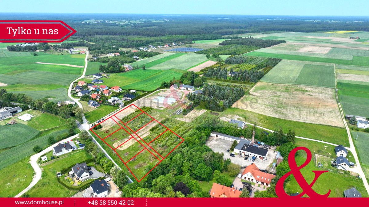Działka budowlana Lubichowo, ul. Wybudowanie. Zdjęcie 2