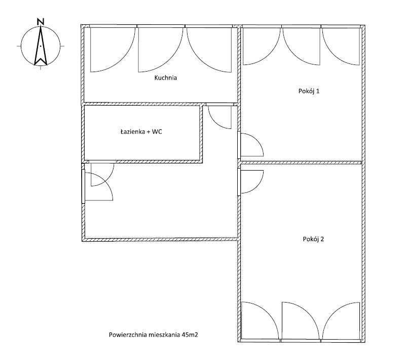 Mieszkanie 2-pokojowe Łódź Teofilów, ul. Traktorowa. Zdjęcie 8