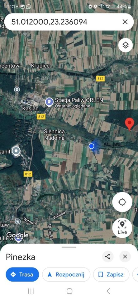 Działka budowlana Siennica Nadolna. Zdjęcie 5