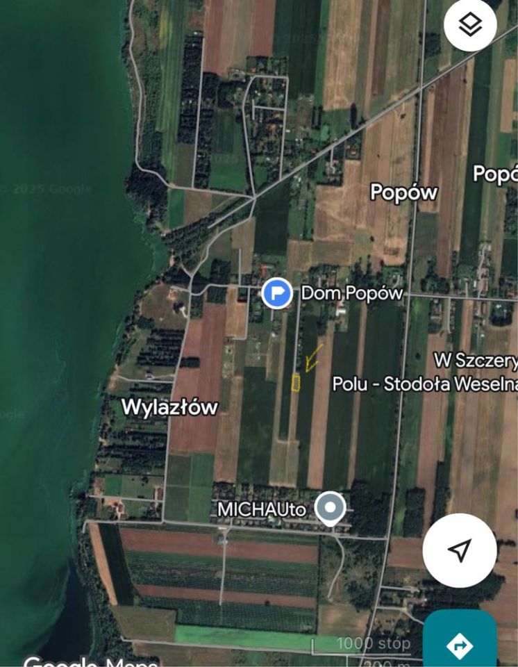 Działka budowlana Popów. Zdjęcie 2