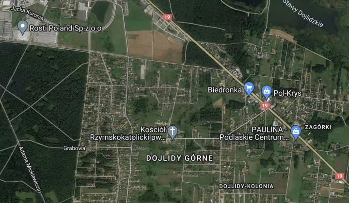 Działka budowlana Białystok Dojlidy Górne, ul. Astrów