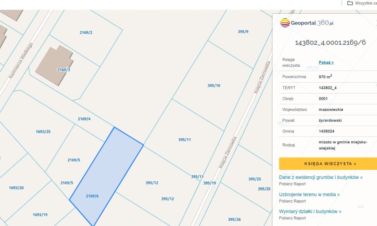 Działka budowlana Mszczonów, ul. Kazimierza Wielkiego. Zdjęcie 6