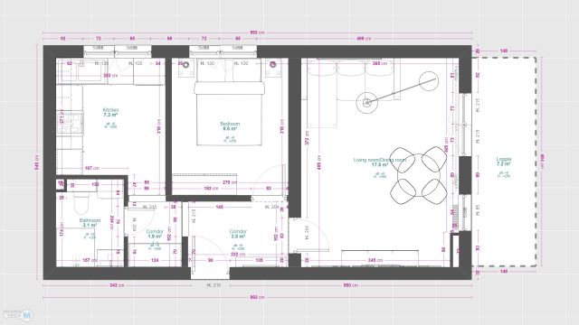 Mieszkanie 2-pokojowe Kielce Sady. Zdjęcie 11