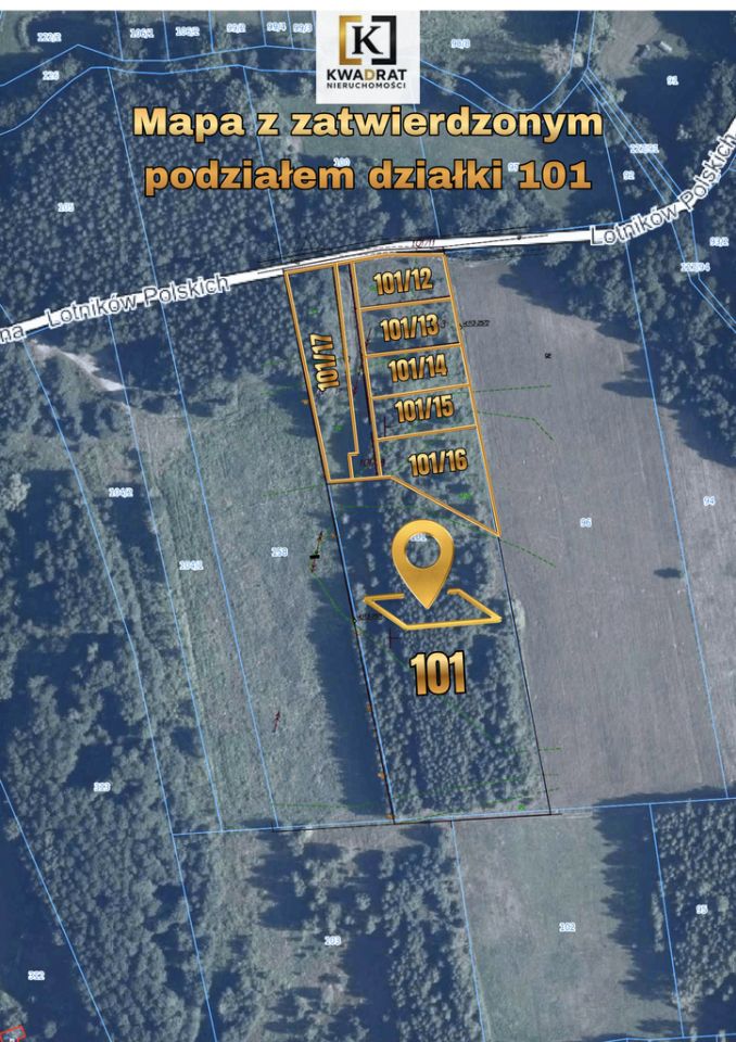 Działka budowlana Stare Zakole, ul. Lotników Polskich. Zdjęcie 10