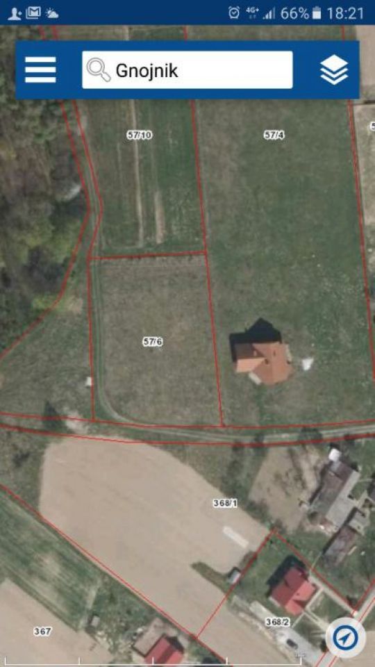 Działka budowlana Gnojnik. Zdjęcie 1