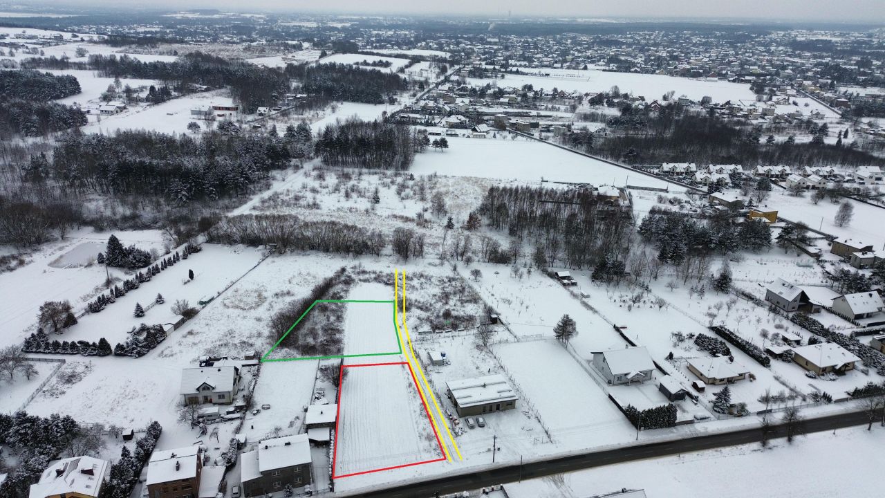 Działka budowlana Imielin Granice, ul. Satelicka. Zdjęcie 2