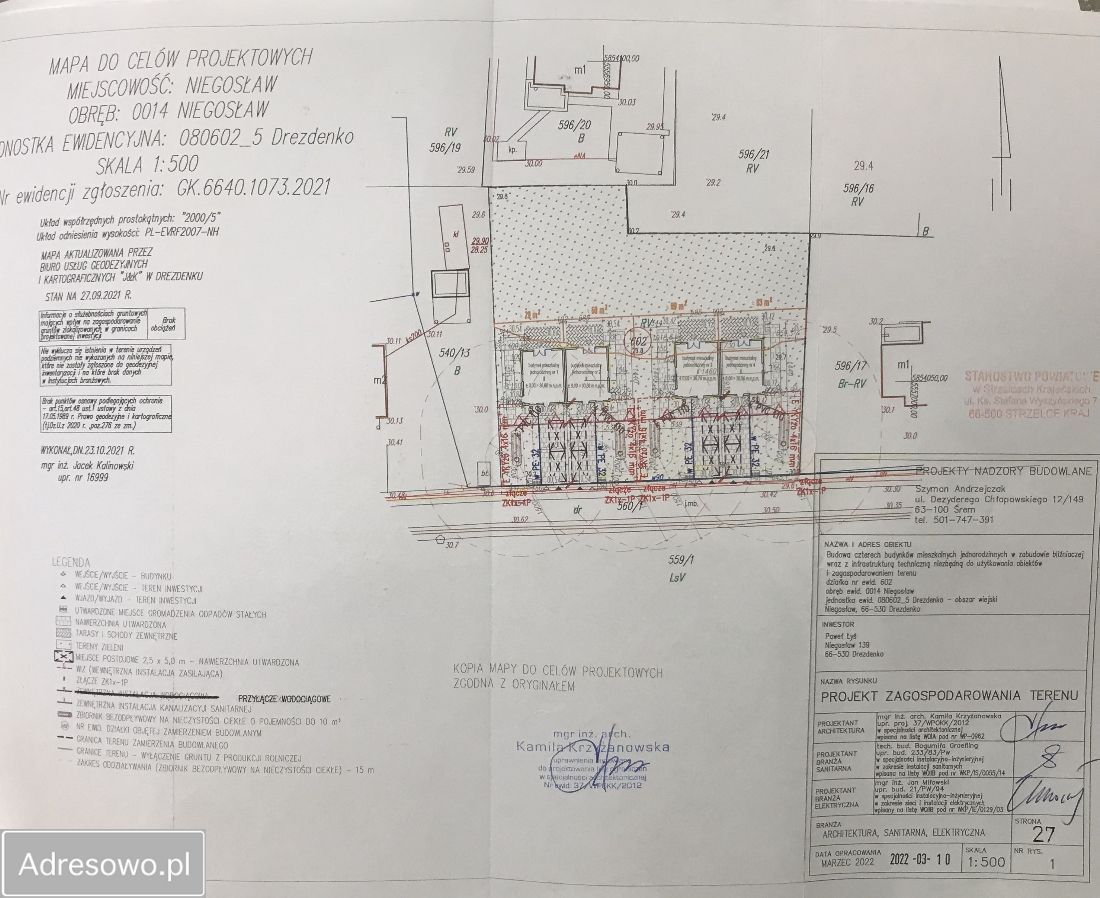 Działka budowlana Niegosław. Zdjęcie 2