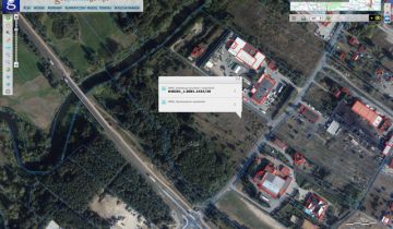 Działka inwestycyjna Kominy