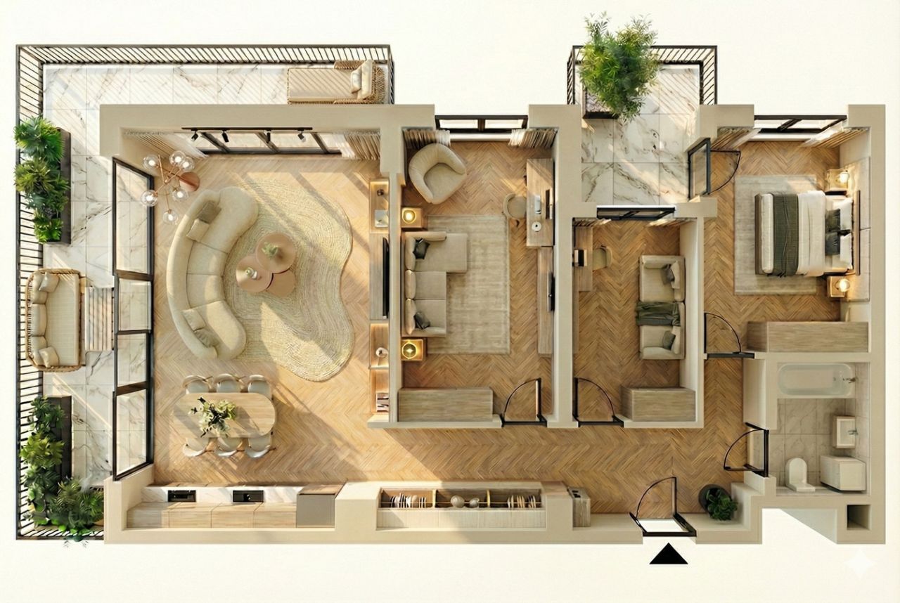 Mieszkanie 4-pokojowe Szczecin Kępa Parnicka, ul. Leona Heyki. Zdjęcie 11