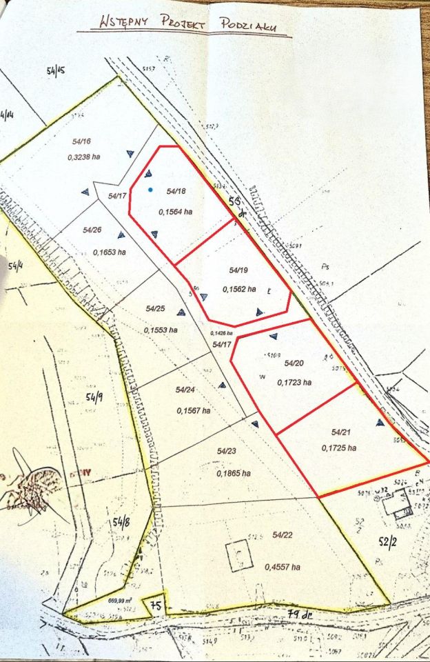 Działka budowlana Paszków. Zdjęcie 2