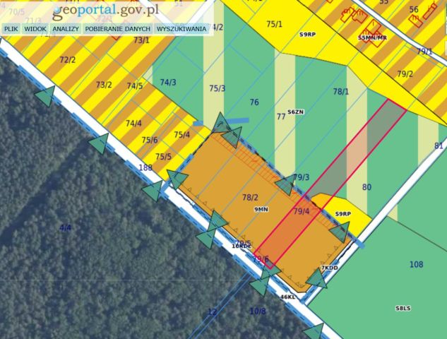 Działka budowlana Helenów. Zdjęcie 2