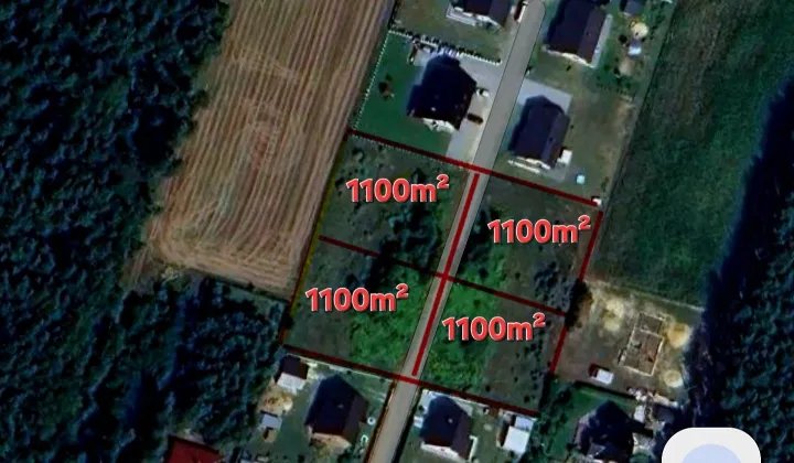 Działka budowlana Potaśnia, ul. Morelowa