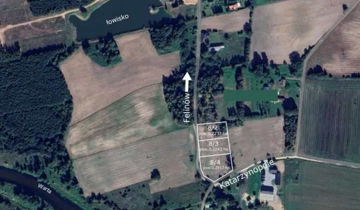 Działka budowlana Katarzynopole