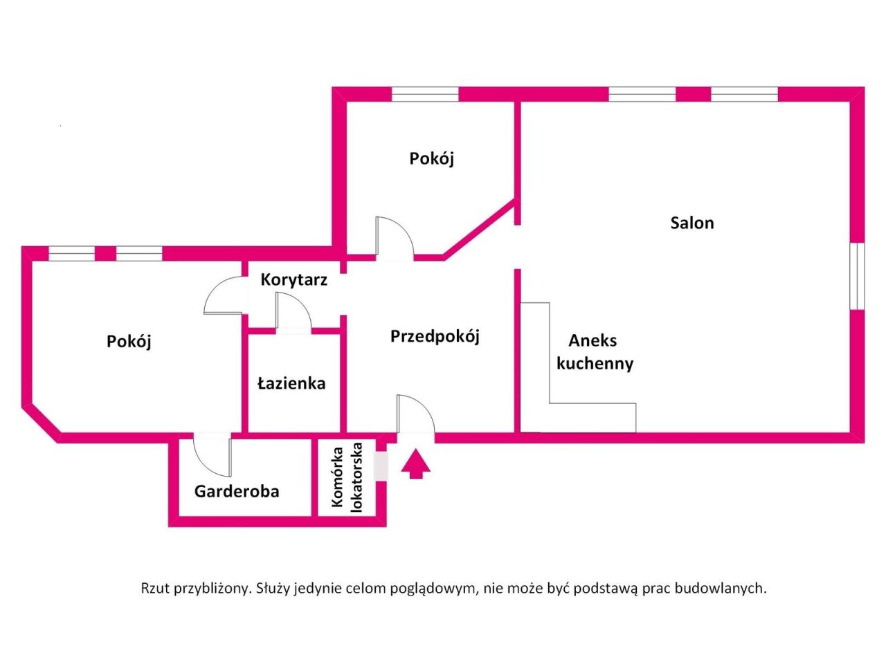 Mieszkanie 3-pokojowe Głuszyca Górna, ul. Kłodzka. Zdjęcie 15