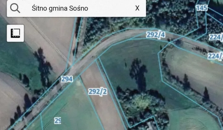 Działka rolno-budowlana Sitno