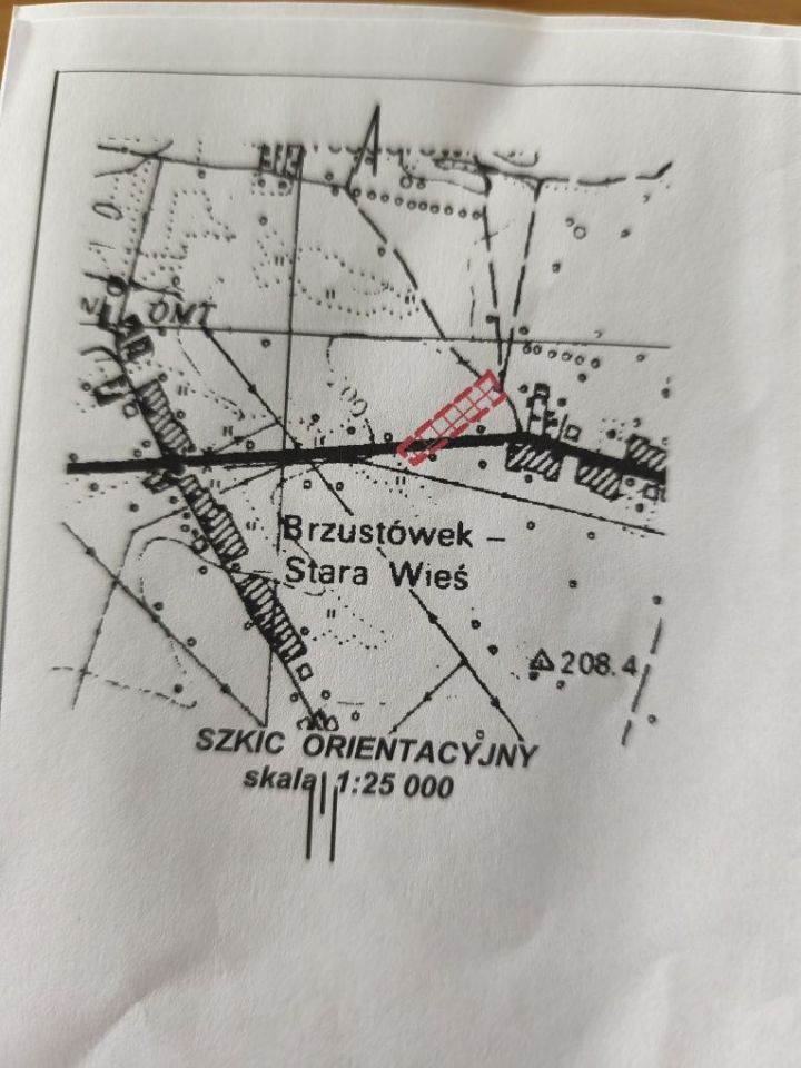 Działka budowlana Brzustówek Brzustówek-Kolonia. Zdjęcie 1