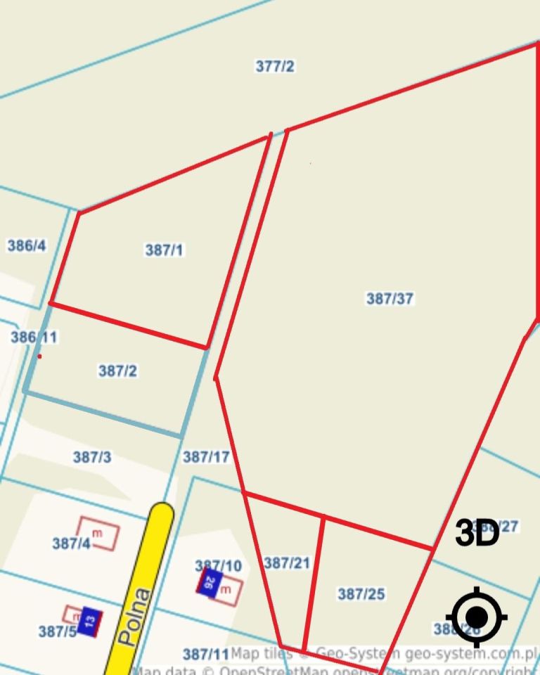 Działka rekreacyjna Gulczewo Podborze, ul. Polna. Zdjęcie 2