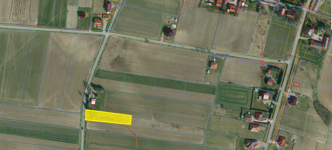 Działka rolno-budowlana Łęki Górne. Zdjęcie 2