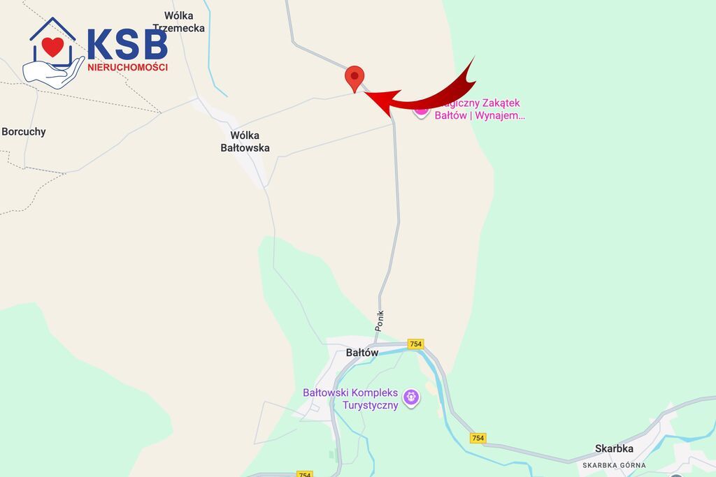 Działka budowlana Wólka Bałtowska. Zdjęcie 3