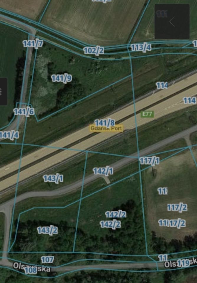 Działka rolna Gdańsk Olszynka, ul. Łanowa. Zdjęcie 5