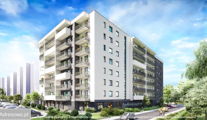 Mieszkanie 2-pokojowe Białystok Piasta, ul. ks. Stanisława Andrukiewicza