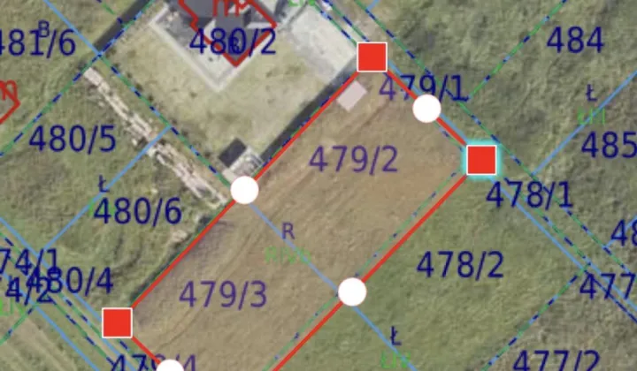 Działka rolno-budowlana Leszno Zaborowo, Henrykowo Brylantowa