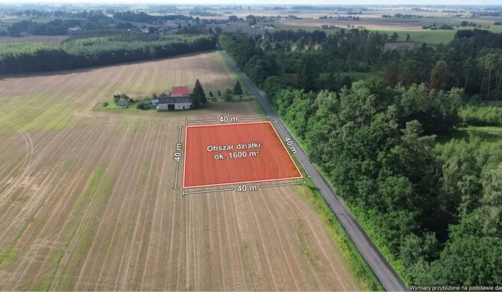 Działka budowlana Paparzyn