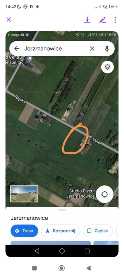 Działka budowlana Jerzmanowice, ul. Rajska. Zdjęcie 3