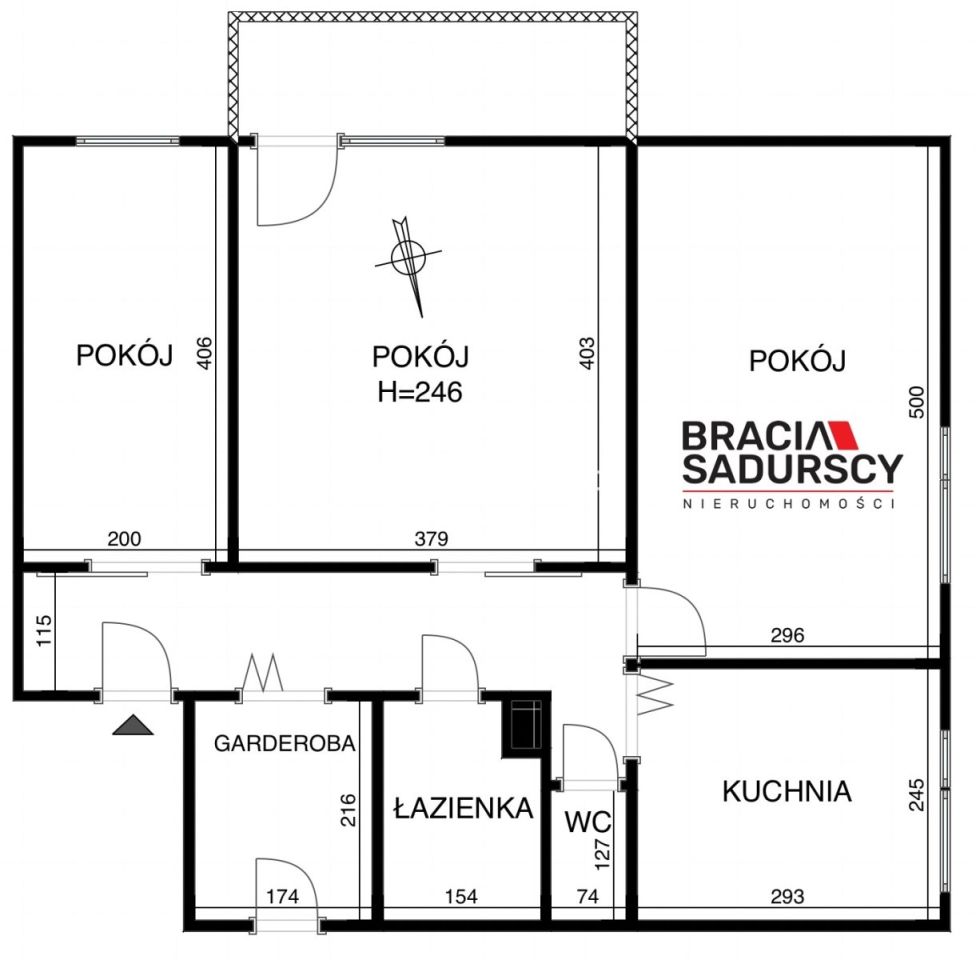 Mieszkanie 3-pokojowe Wieliczka, ul. Janińska. Zdjęcie 23