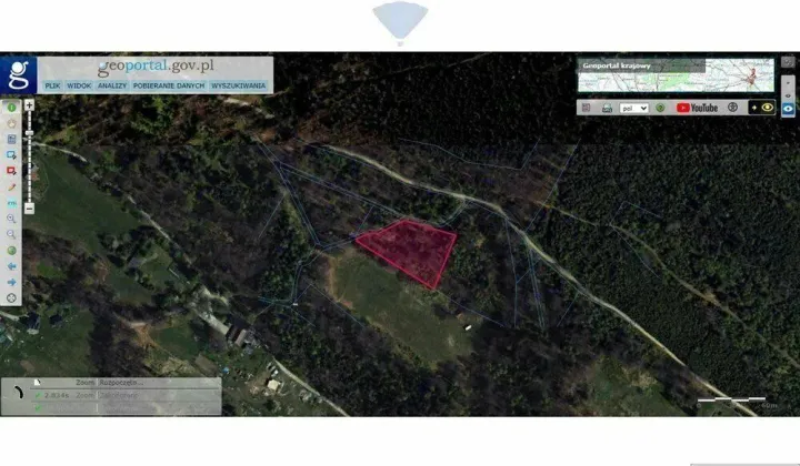 Działka budowlana Bielsko-Biała Hałcnów, ul. Jowisza