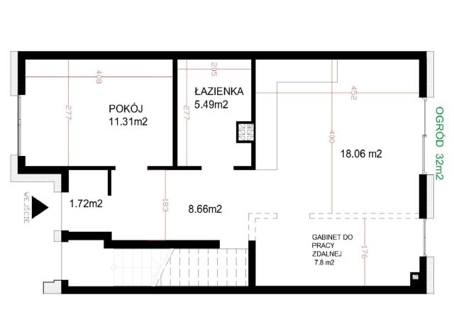 Mieszkanie 3-pokojowe Piastów, ul. Michała Kleofasa Ogińskiego. Zdjęcie 11