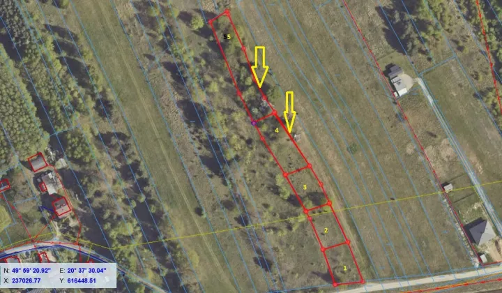 Działka budowlana Brzesko, ul. Łączyska