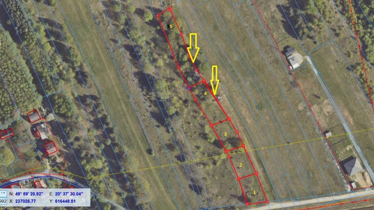 Działka budowlana Brzesko, ul. Łączyska. Zdjęcie 1