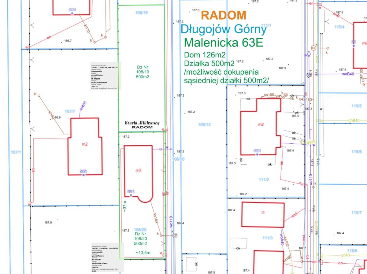 dom wolnostojący, 5 pokoi Radom Długojów Górny, ul. Malenicka. Zdjęcie 2