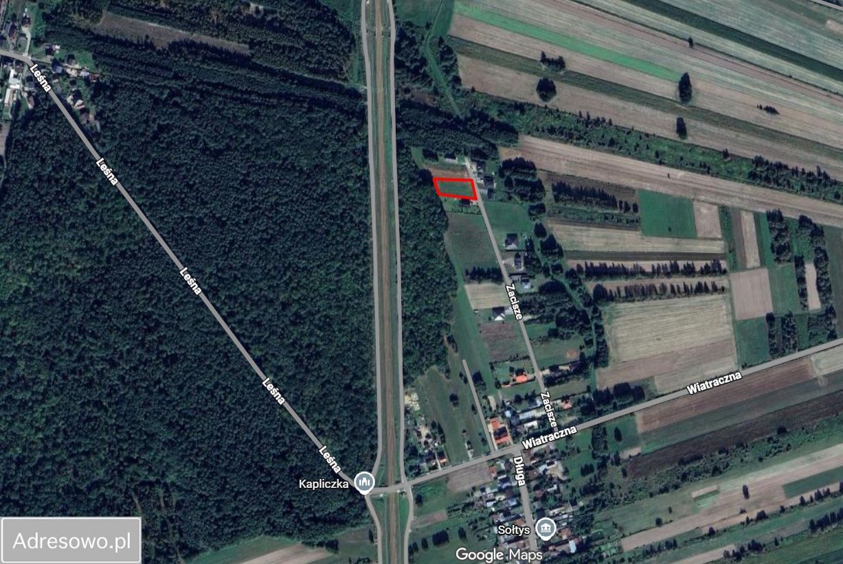 Działka rolno-budowlana Wola Rębkowska, ul. Zacisze. Zdjęcie 4