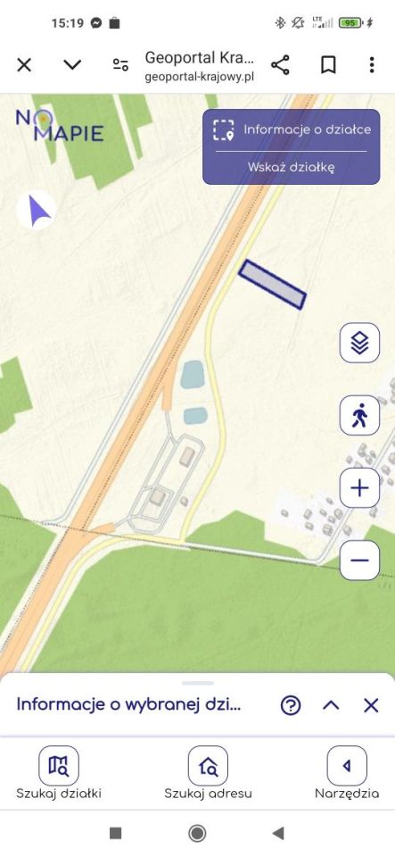 Działka rolna Budykierz. Zdjęcie 3