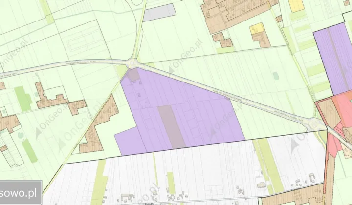 Działka inwestycyjna Łódź Górna