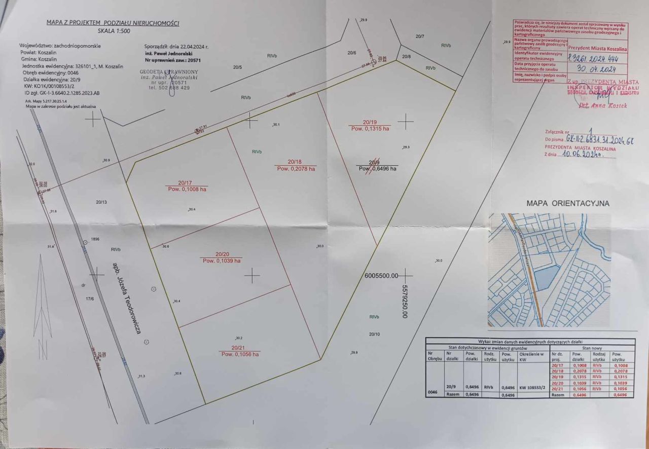 Działka budowlana Koszalin Kretomino, ul. abp. Józefa Teodorowicza. Zdjęcie 3