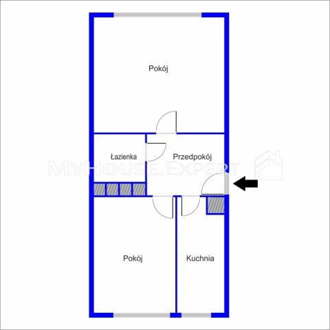 Mieszkanie 2-pokojowe Gorzów Wielkopolski, ul. Karola Marcinkowskiego. Zdjęcie 16