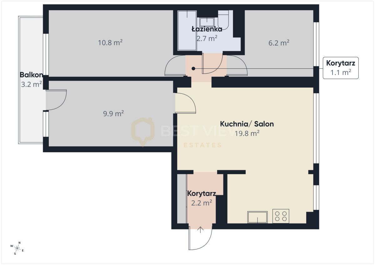 Mieszkanie 4-pokojowe Warszawa Targówek, ul. Toruńska. Zdjęcie 16