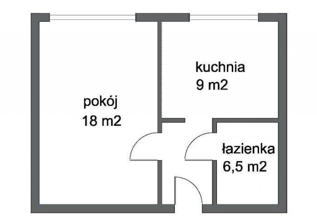 Mieszkanie 1-pokojowe Łęczna, ul. Szkolna. Zdjęcie 1