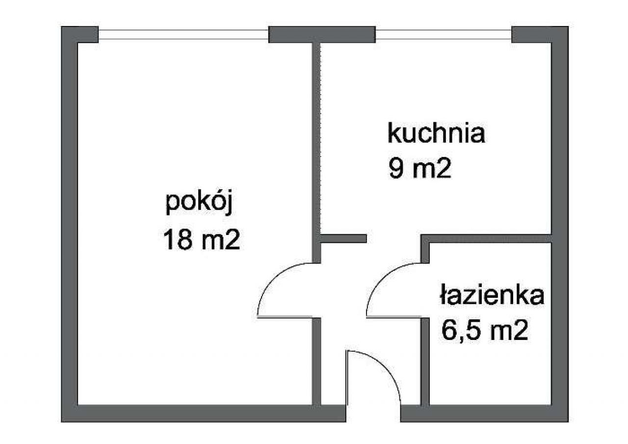 Mieszkanie 1-pokojowe Łęczna, ul. Szkolna
