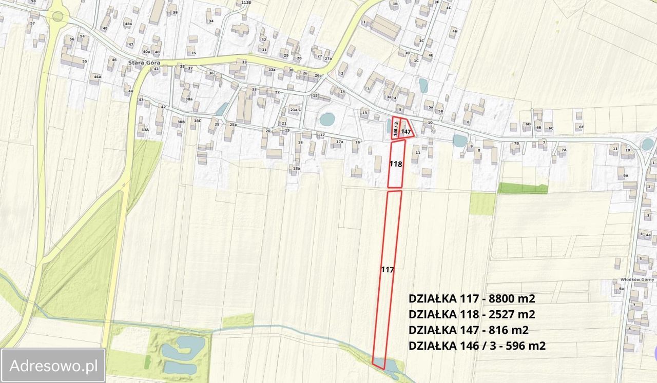 Działka budowlana Stara Góra. Zdjęcie 16