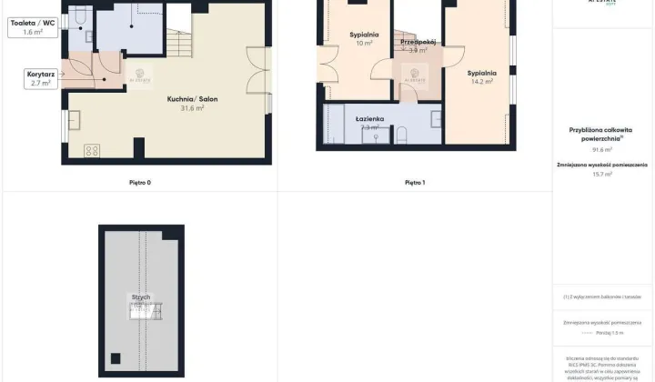 bliźniak, 3 pokoje Banino, ul. Bajeczna