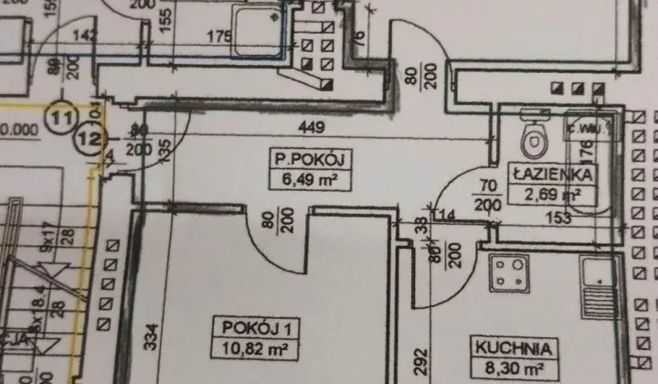 Mieszkanie 2-pokojowe Kraków Nowa Huta, os. Na Skarpie