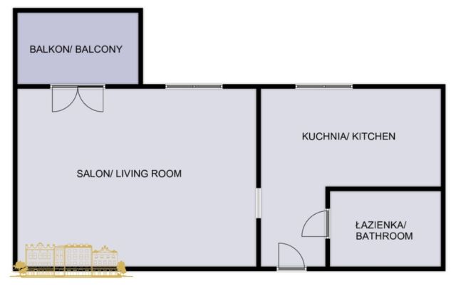 Mieszkanie 1-pokojowe Kraków Bronowice Małe, ul. Balicka. Zdjęcie 9