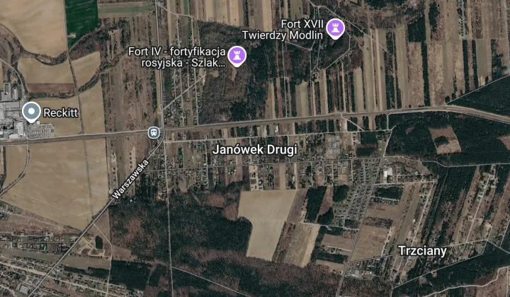 Działka budowlana Janówek Drugi